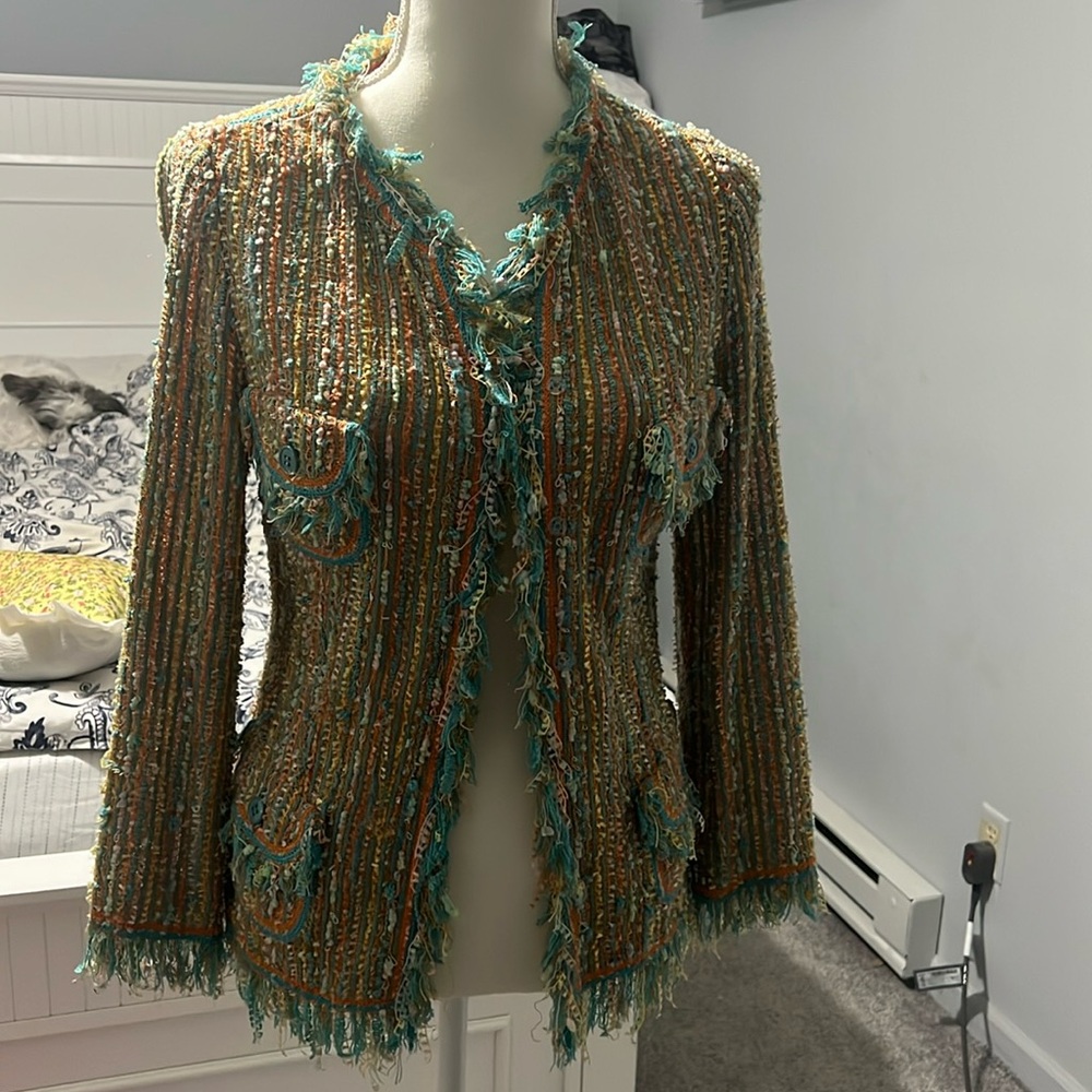 Spring/ Summer tweed jacket.